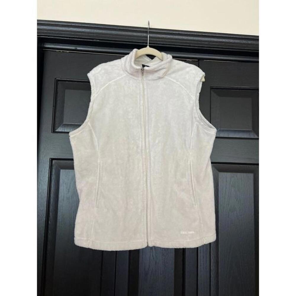 Patagonia woman’s fleece vest cream XL